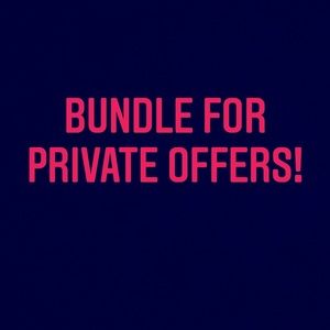 BUNDLE FOR PRIVATE OFFERS